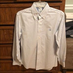 Brooks Brothers Blue Stripe Button Down Shirt